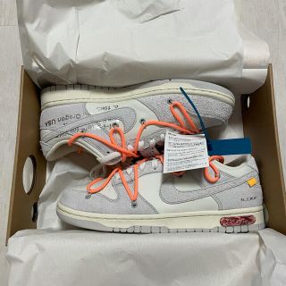 ナイキ(NIKE)のNIKE off-white ダンク Low The 50/ 27.5cm(スニーカー)