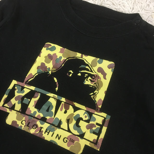 XLARGE(エクストララージ)のxlarge kids カモスウェット キッズ/ベビー/マタニティのキッズ服男の子用(90cm~)(Tシャツ/カットソー)の商品写真