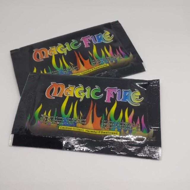 マジックファイヤ　５袋　ミスティカル FIRE 神秘的 虹色 エンタメ/ホビーのエンタメ その他(その他)の商品写真