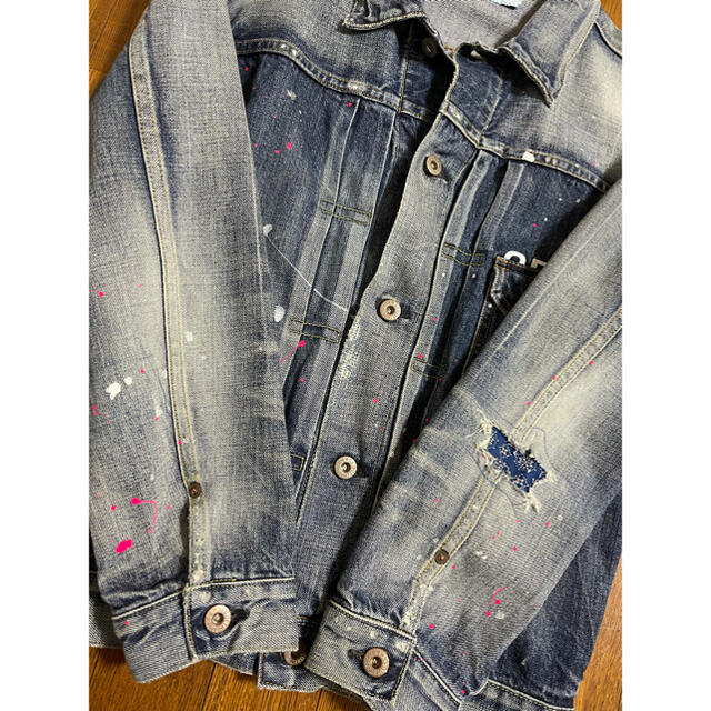 FRAGMENT - sequel SQ-20aw-JK08 デニムジャケット fragment jの通販 FRAGMENT - sequel SQ-20aw-JK08 デニムジャケット fragment jの通販