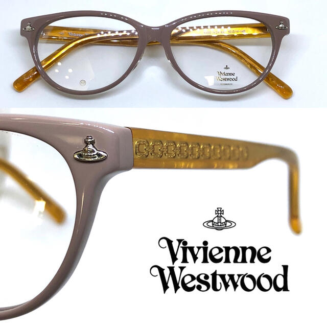 Vivienne Westwood(ヴィヴィアンウエストウッド)のヴィヴィアンウエストウッド メガネフレーム VW-7047 BY レディースのファッション小物(サングラス/メガネ)の商品写真