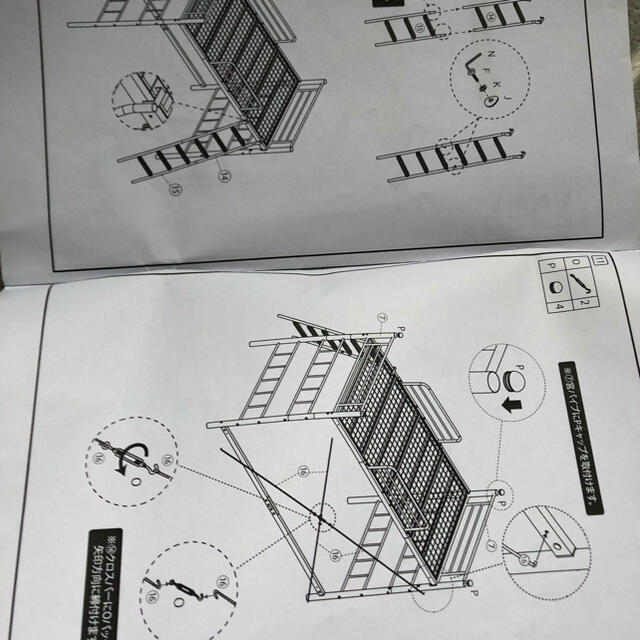 アイリスオーヤマ(アイリスオーヤマ)のアイリスプラザ(IRIS PLAZA) ロフトベッド  美品　※引き取り限定 インテリア/住まい/日用品のベッド/マットレス(ロフトベッド/システムベッド)の商品写真