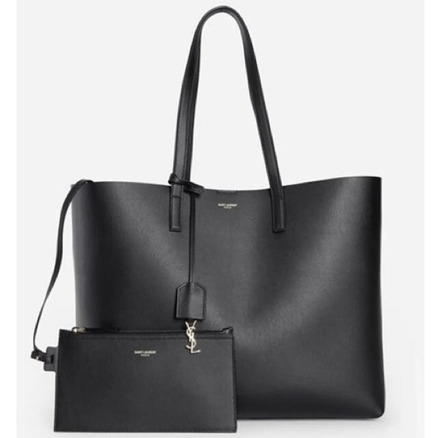 Saint Laurent Paris ショッピングトート 黒レディース