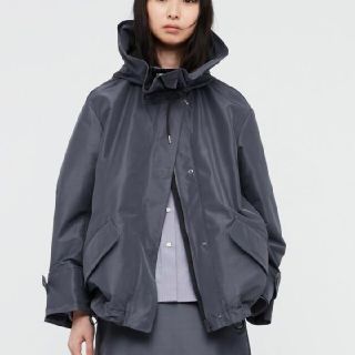 ユニクロ(UNIQLO)の+J シルクブレンドオーバーサイズパーカーL　JIL SANDER　UNIQLO(ブルゾン)