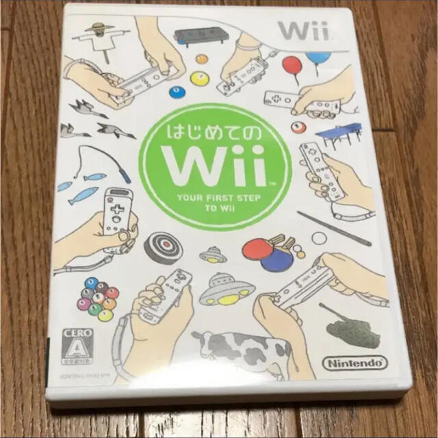 Wii(ウィー)のはじめてのWiiパック エンタメ/ホビーのゲームソフト/ゲーム機本体(家庭用ゲームソフト)の商品写真