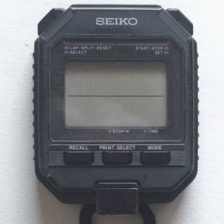 【入手困難】バックトゥザフューチャー SEIKO ストップウォッチ