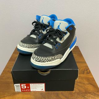 ナイキ(NIKE)のNIKE AIR JORDAN 3 RETRO BG(スニーカー)