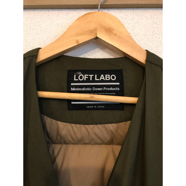 NANGA(ナンガ)のLOFTLABO×NANGA ダウンコート　カーキ レディースのジャケット/アウター(ダウンコート)の商品写真