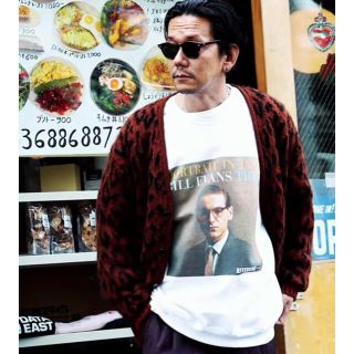 ワコマリア(WACKO MARIA)のBILL EVANS WACKO MARIA SWEAT SHIRT 白 XL(スウェット)