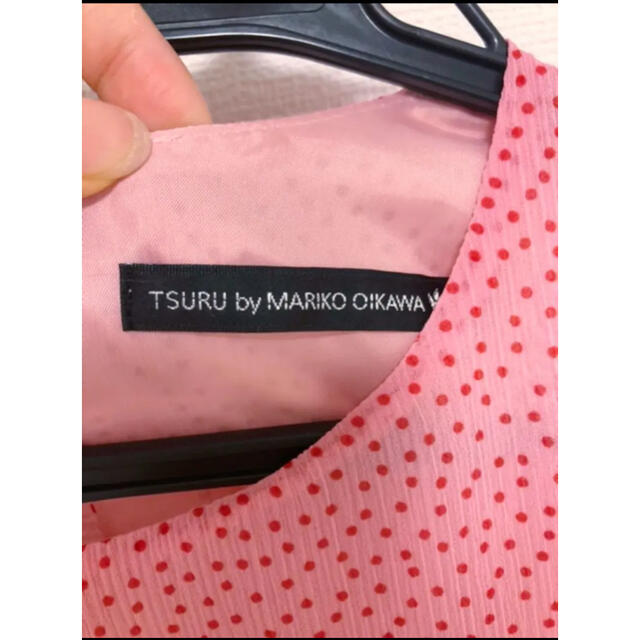 TSURU by Mariko Oikawa(ツルバイマリコオイカワ)のツルバイマリコオイカワ　ティアード　ミニドレス　Clara ワンピース レディースのワンピース(ひざ丈ワンピース)の商品写真