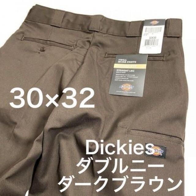 A【野村周平着用】ディッキーズ ダブルニー ワークパンツ ブラウン 30×32carhartt