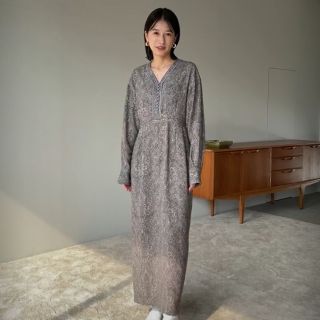 ステュディオス(STUDIOUS)のCLANE クラネ　PAISLEY LOOSE ONE PIECE(ロングワンピース/マキシワンピース)