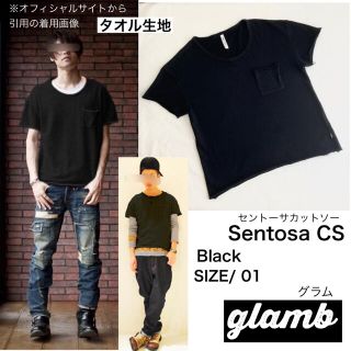 グラム(glamb)のglamb Sentosa big CS セントーサビッグカットソー black(Tシャツ/カットソー(半袖/袖なし))