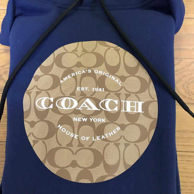 COACH(コーチ)のCOACH コーチ パーカー シグネチャー 美品 メンズのトップス(パーカー)の商品写真