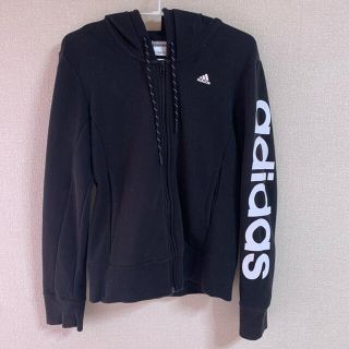 アディダス(adidas)のadidas ジップアップパーカー(パーカー)