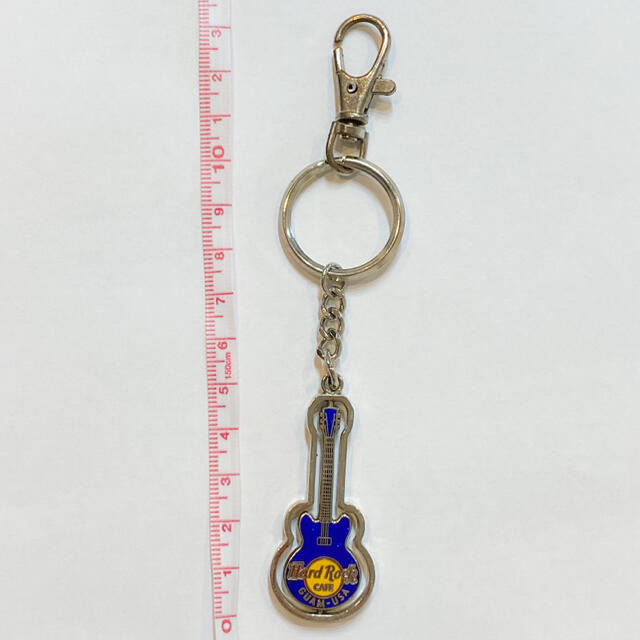 未使用 ハードロックカフェ グアム ギター キーホルダー ストラップ お土産 | フリマアプリ ラクマ