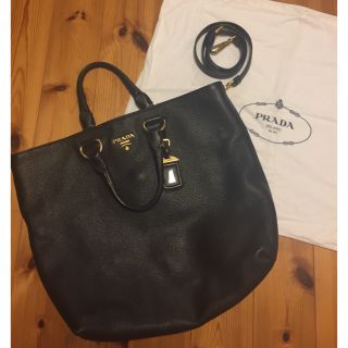 プラダ(PRADA)の【値下げ】PRADA 2way レザートートバッグ(トートバッグ)