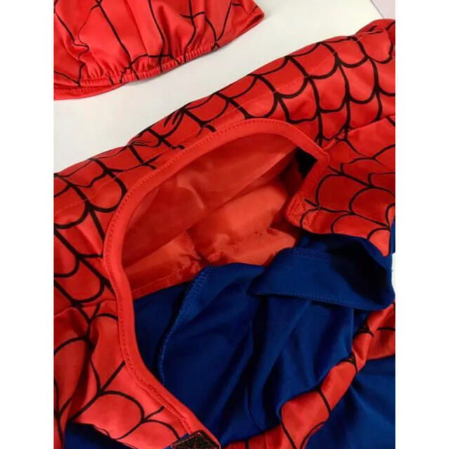 H&M(エイチアンドエム)のスパイダーマン　コスチューム　100 110 エンタメ/ホビーのコスプレ(衣装)の商品写真