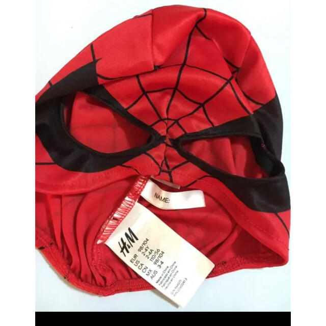 H&M(エイチアンドエム)のスパイダーマン　コスチューム　100 110 エンタメ/ホビーのコスプレ(衣装)の商品写真