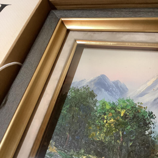 F6 額縁 額 絵画 油絵 木製 したし ゴールド アンティーク F6 額縁 額 絵画 油絵 木製 したし ゴールド アンティーク