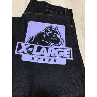 エクストララージ(XLARGE)のX-LARGE 新品未使用　デニム32インチ(デニム/ジーンズ)