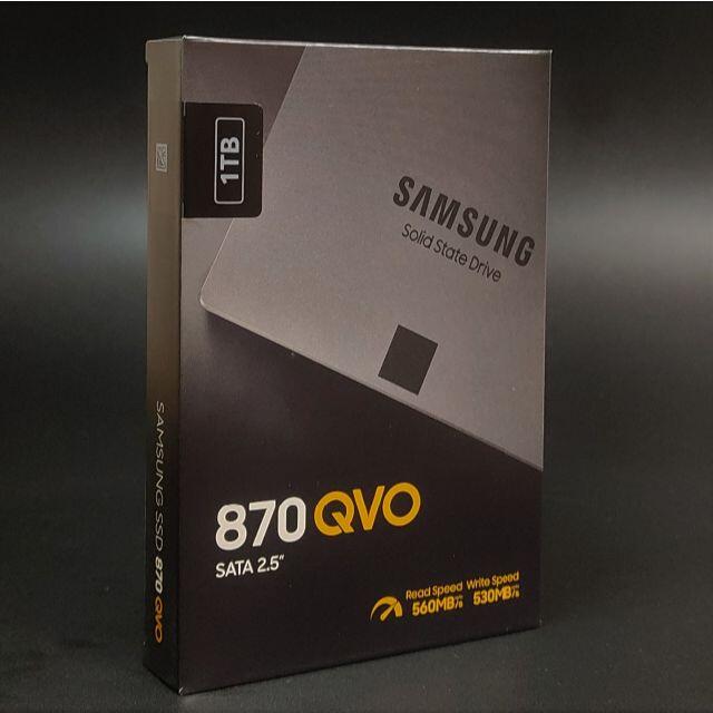 SSD 1TB] Samsung 870 QVO MZ-77Q1T0B/IT - PCパーツ