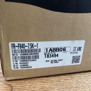 三菱電機 - 三菱 インバータ F840の通販 by でぐでぐ's shop|ミツビシ