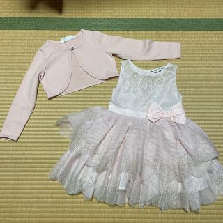 エイチアンドエム(H&M)のH&M女の子ドレス&ボレロ2枚セット(ドレス/フォーマル)