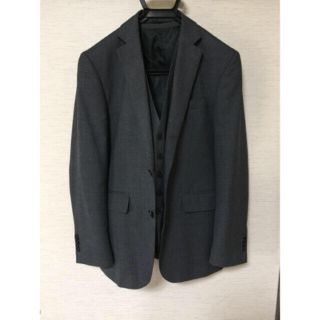 スーツカンパニー(THE SUIT COMPANY)のスーツカンパニー 165 6ドロップ スリーピース グレー(セットアップ)