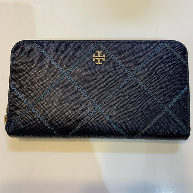 Tory Burch(トリーバーチ)のトリーバーチ　長財布　ラウンドファスナー　ロビンソン　チェック　格子柄 メンズのファッション小物(長財布)の商品写真