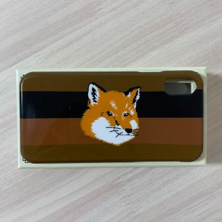 メゾンキツネ(MAISON KITSUNE')のメゾンキツネ　iPhoneXsケース(iPhoneケース)