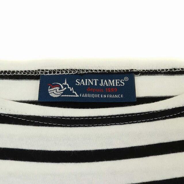 SAINT JAMES(セントジェームス)のセントジェームス ボーダーロングスリーブカットソー Tシャツ 長袖 プルオーバー レディースのトップス(Tシャツ(長袖/七分))の商品写真