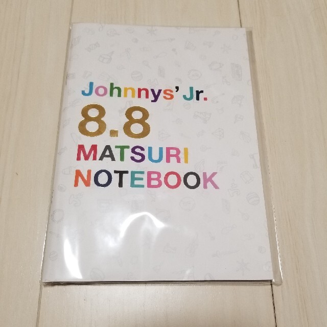 Johnny's(ジャニーズ)のジャニーズJr.8・8祭り ノートブック エンタメ/ホビーのタレントグッズ(アイドルグッズ)の商品写真