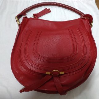 Chloe - クロエ Chloe マーシー ワンショルダーバッグ 赤 レッドの通販 ...