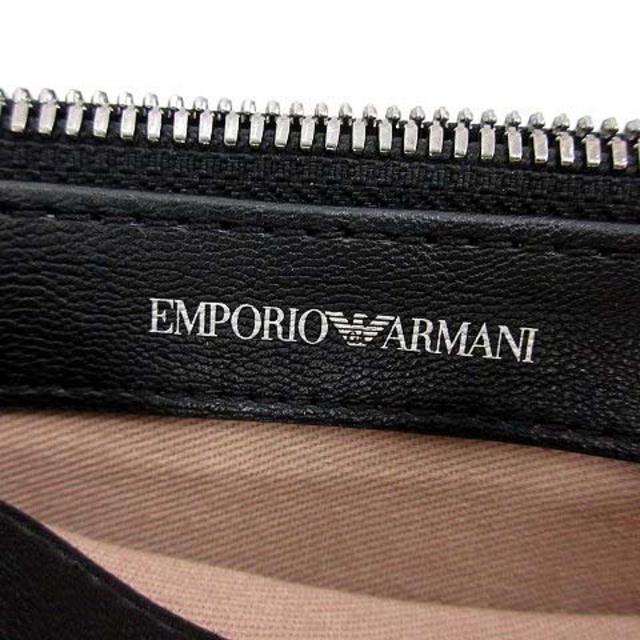 Emporio Armani(エンポリオアルマーニ)のエンポリオアルマーニ ポシェット ショルダーバッグ キルティング チェーン 黒 レディースのバッグ(ショルダーバッグ)の商品写真