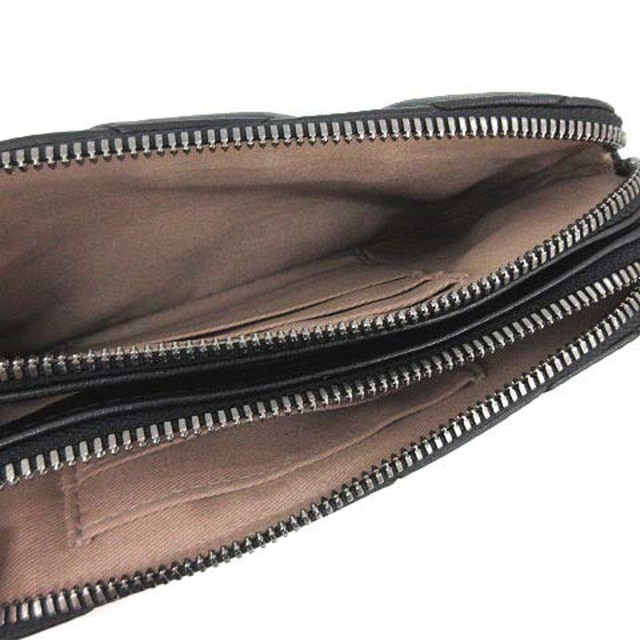 Emporio Armani(エンポリオアルマーニ)のエンポリオアルマーニ ポシェット ショルダーバッグ キルティング チェーン 黒 レディースのバッグ(ショルダーバッグ)の商品写真