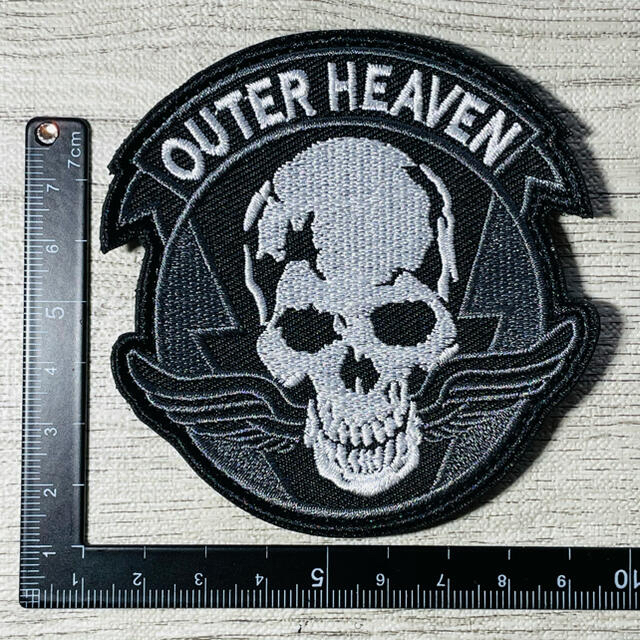 専用です☺︎刺繍ワッペン ベルクロ付☆ OUTER メタルギア　MGS 115 エンタメ/ホビーのミリタリー(個人装備)の商品写真