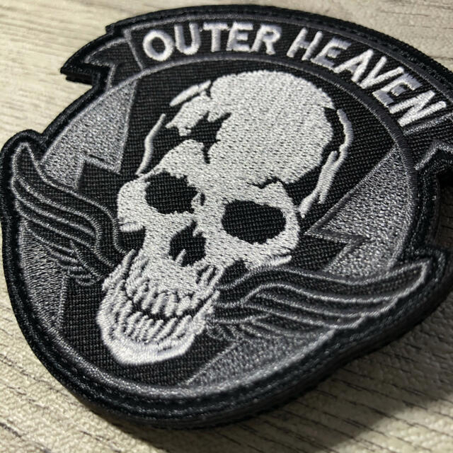 専用です☺︎刺繍ワッペン ベルクロ付☆ OUTER メタルギア　MGS 115 エンタメ/ホビーのミリタリー(個人装備)の商品写真