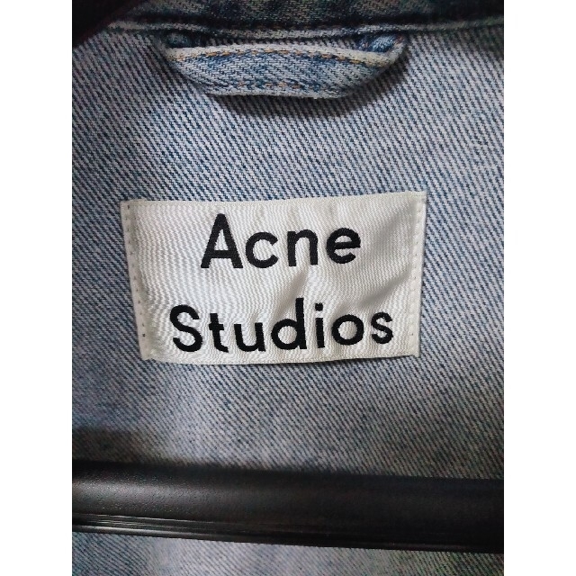 ACNE(アクネ)のacne studios ノーカラーデニムジャケット メンズのジャケット/アウター(Gジャン/デニムジャケット)の商品写真