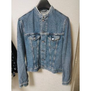 アクネ(ACNE)のacne studios ノーカラーデニムジャケット(Gジャン/デニムジャケット)