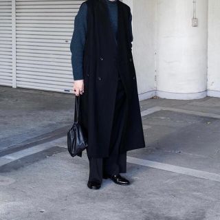 stein OVERSIZED LINEAR NO COLLAR COAT