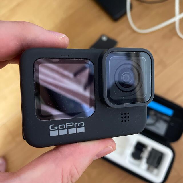 GoPro(ゴープロ)のgo pro hero Black 9 ほぼ未使用 スマホ/家電/カメラのカメラ(ビデオカメラ)の商品写真