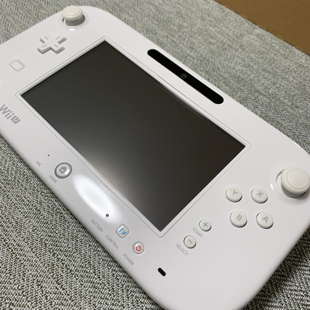 WiiU 白32GB＋リモコン2つ＋ハンドル　セット 1