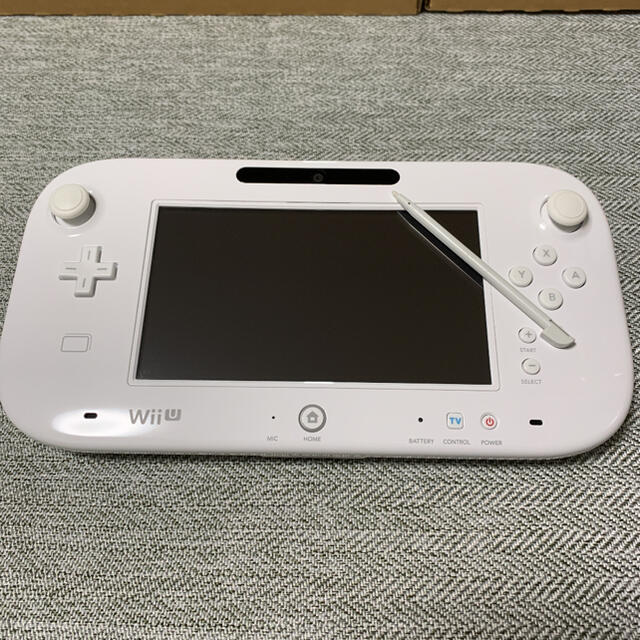 WiiU 白32GB＋リモコン2つ＋ハンドル　セット 3