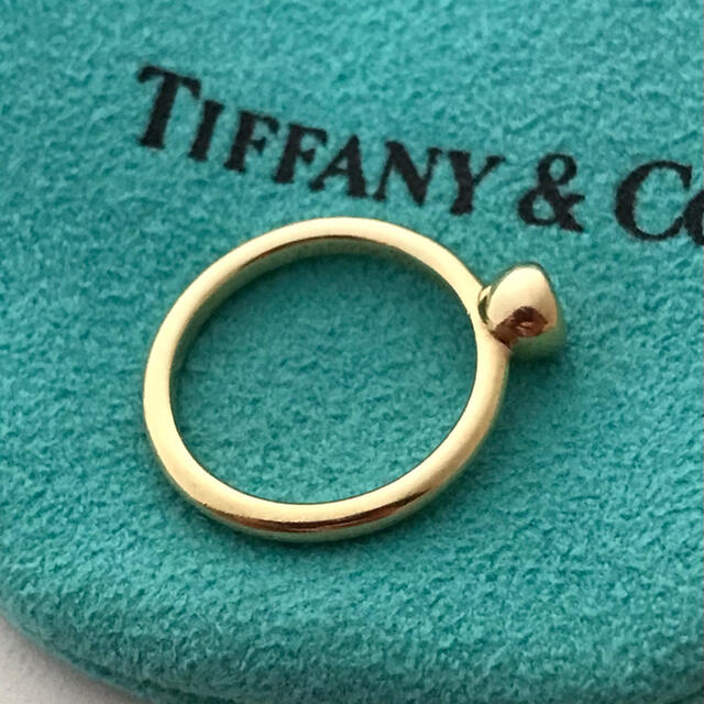 Tiffany & Co.(ティファニー)のTiffany K18YG ルビーリング 9号 レディースのアクセサリー(リング(指輪))の商品写真