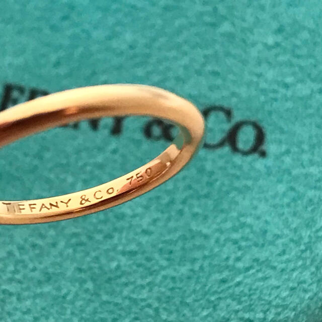 Tiffany & Co.(ティファニー)のTiffany K18YG ルビーリング 9号 レディースのアクセサリー(リング(指輪))の商品写真