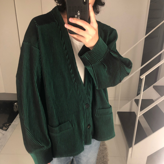 JieDa RIPPLE CARDIGAN カーディガン