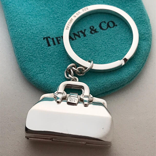 TIFFANY&Co. 】ティファニーキーリング【希少】【美品】【送料込み】-