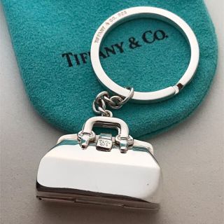 Tiffany バック型キーリング 美品希少