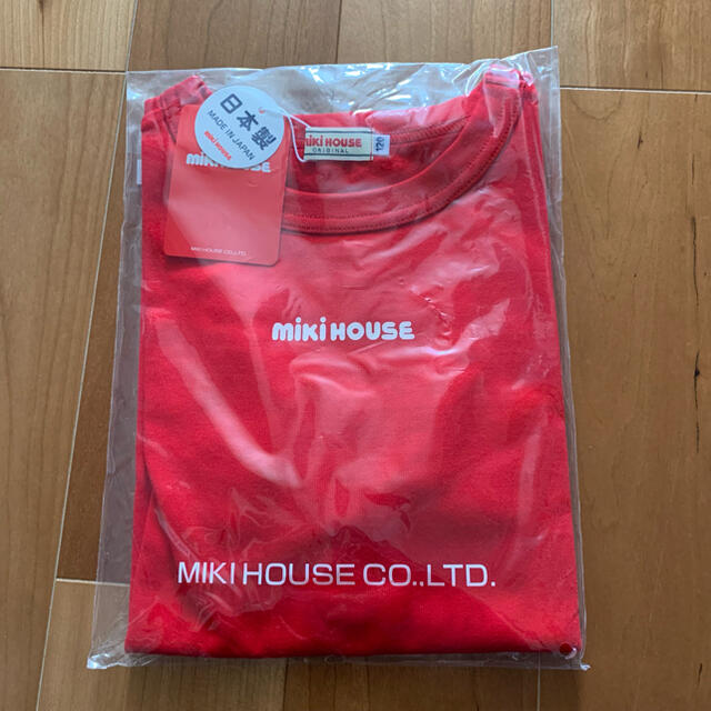 mikihouse(ミキハウス)の⭐️新品未開封品⭐️MIKI HOUSEミキハウス⭐️長袖Tシャツ　120 キッズ/ベビー/マタニティのキッズ服男の子用(90cm~)(Tシャツ/カットソー)の商品写真